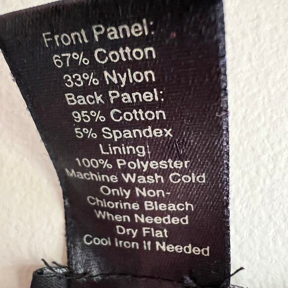 Ann Taylor womens black sleeveless crochet tank blouse - Picture 6 of 7